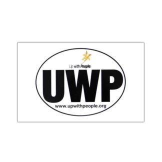 UWP Oval Sticker